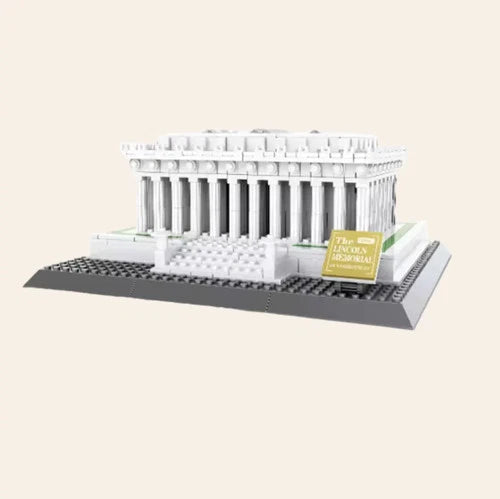 NEW Lincoln Memorial Washington DC Set 274 pcs Architecture Adults Model Kit