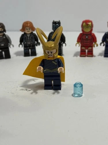 LEGO Marvel Minifigure Lot 15pc Iron Man Captain America Loki Thanos Avengers