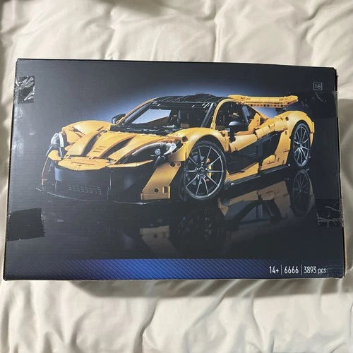 Moc 3893PCS 1:8 McLaren P1 Hypercar Building Blocks Set – Premium Compatible