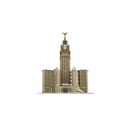 Custom MOC-177867 Mecca Royal Clock Tower Building Blocks Set 1738PCS Toys Gift