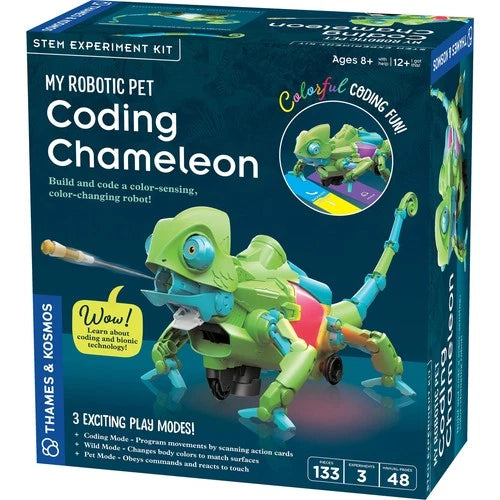 Thames & Kosmos My Robotic Pet: Coding Chameleon STEM Building & Experiment Kit