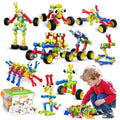 Kids STEM Building Toys for 3 4 5 6 7 8+ Year Old Boy Birthday Gift \| 186 PCS