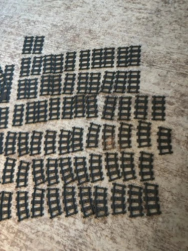 Lego Train Tracks LOT - 91 Pieces Total, Curve + Straight