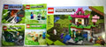 LEGO Minecraft: (21183) The Training Grounds, (30331), (30672), (30705), (30732)