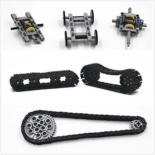 1533 PCS Building Block Accessories Set - Gears, Axles, Wheels, Connectors & Mor