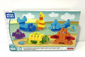 MEGA BLOKS LET'S BUILD OCEAN ANMALS SET 100 PCS BUILDING BLOCKS FISH TURTLE CRAB