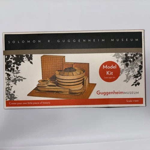 SOLOMON R GUGGENHEIM MUSEUM MODEL KIT 1:500 LITTLE BUILDING CO.