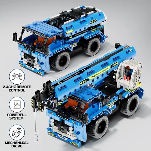STEM RC Truck Building Toys, 2-In-1 Technic Vehicle Building Kits