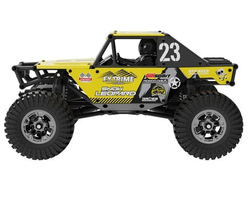 UDI RC UCX24 Snow Leopard 1/24 Brushed RTR Micro Rock Crawler (Yellow)