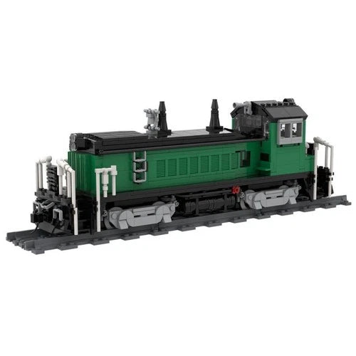 MOC-88656 SW1200 Train Locomotive Model Building Set 1057 Pcs