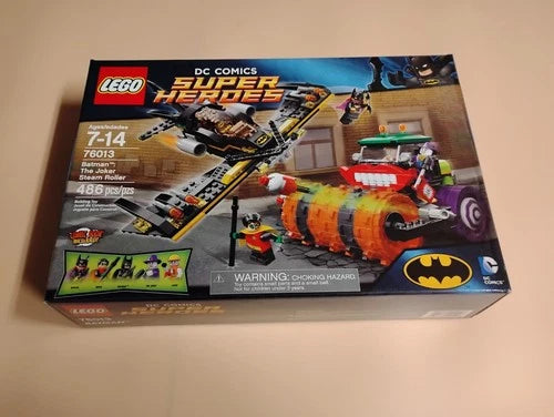 MEOW DC Comics Super Heroes: Batman: the Joker Steam Roller 76013 - NEW