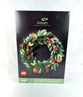LEGO Icons Botanical Collection Wreath 10340 Complete Set 1194 pc Sealed New