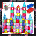Magnetic Building Blocks Set 106PCS Antibacterial Silver Ion Protection