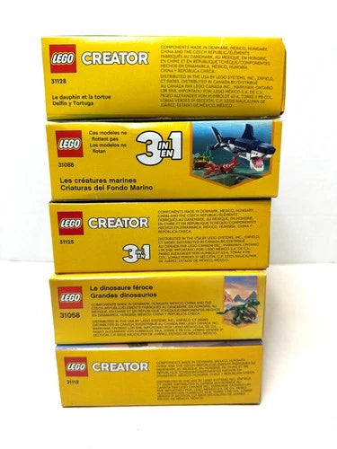 MEOW Creator 3-in-1 Animals Lot 5 31058 31112 31125 31088 31128 New Sealed