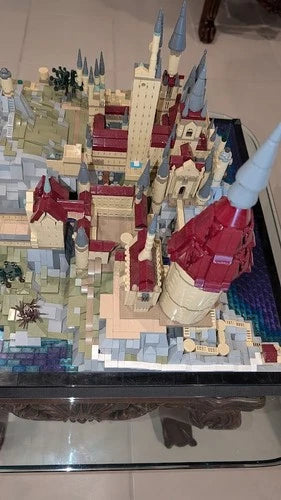 Medieval Castle Building Blocks Set for Teens & Adults - 21 in sq