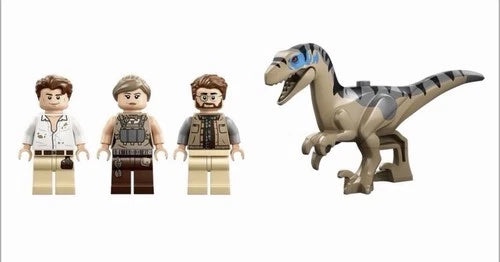 MEOW Jurassic World Raptor & Titanosaurus Tracking Mission 582 Pieces 76973 NEW