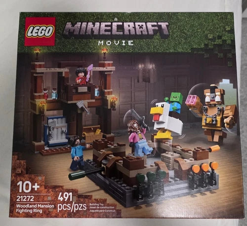 Lego Minecraft Lot of Three (New In Box) - 21587, 21272, 21275