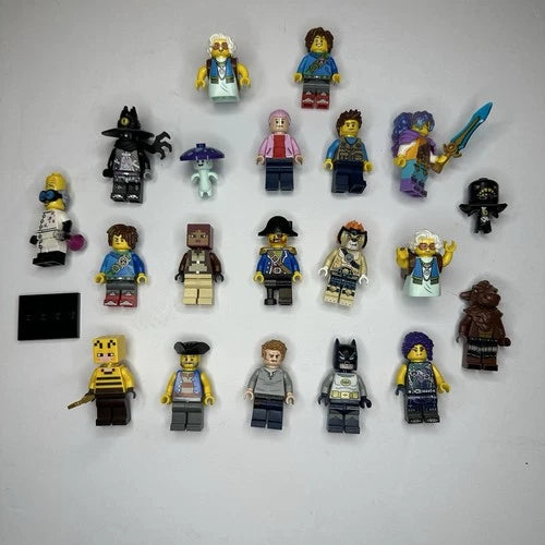 Lego Minifigures DreamZzz, Pirates, Minecraft, Cmf And Heroes Mixed Lot Of 20