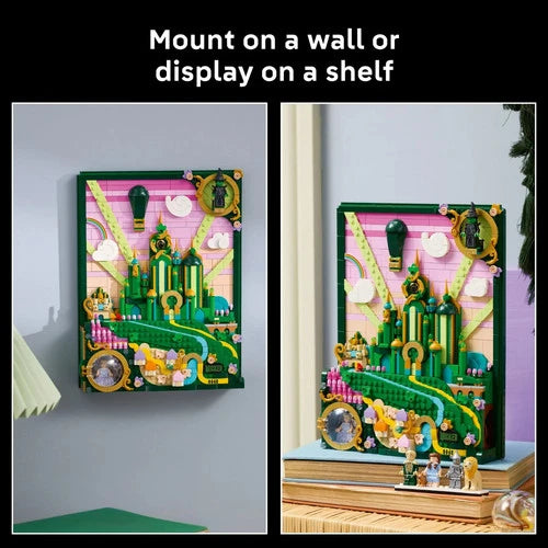 LEGO Wicked Emerald City Wall Art Building Set for Adults - Wall Decor for Livin