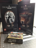 LEGO The Mandalorian 75328 & Princess Leia 75351 Helmet. 100% COMPLETE. BONUS