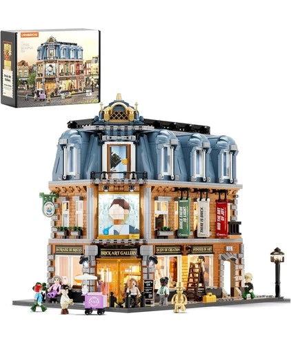 Lumibricks Funwhole Brand NEW Brick Art Gallery- With Light Kit Brick Set
