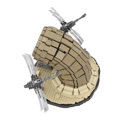 New 1724pcs Dune Sandworm & Ornithopter Building Blocks Scene Model Set Toy Gift