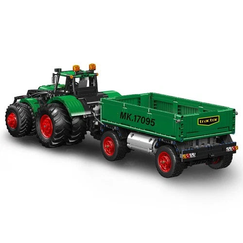 Mould King 17095 Remote Control Tractor Vehicle Truck Building Block Toy MOC
