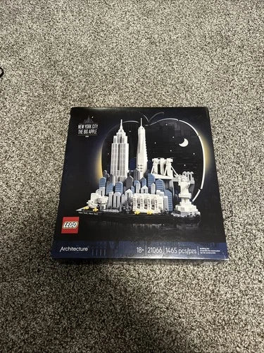 21066 - LEGO Architecture New York City – The Big Apple Building Set New In Box