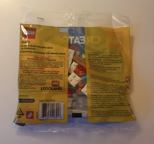 LEGO CREATOR 30692 CHRISTMAS CHIMNEY FUN WITH SANTA SET MINT IN BAG SEALED