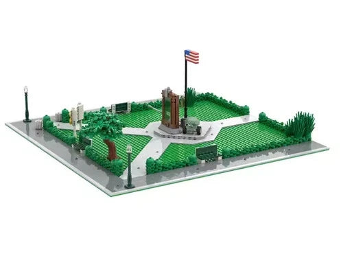 NEW Modular Clock Tower Courthouse Building Blocks Set Model Adults MOC City
