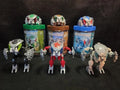 LEGO Bionicle: BOHROK-Kal 8573-8578 -Set of 6, Half With Cannisters/Manuals