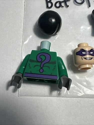 LEGO ®-Minifigure The Riddler Set 7787 + 7785 Bat017 Only 10/10 Condition! New