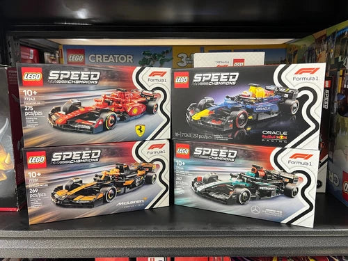 Lego Speed Champions Formula 1 F1 4-pack - McLaren, Ferrari, Mercedes, Red Bull