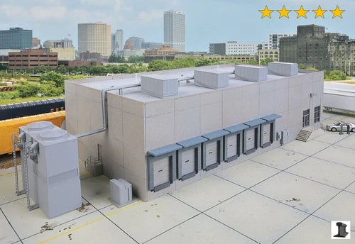 Walthers HO Scale ~ New 2026 ~ Modern Cold Storage Warehouse ~ Kit ~ 933-4069
