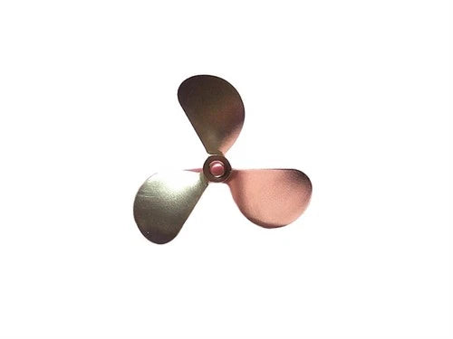 50mm 3-Blade CNC Copper Aluminum Propeller for RC Fishing Boat