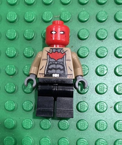 LEGO Red Hood Minifigure 76055 DC Batman Sewer Smash SHO282 *Torso Crack!