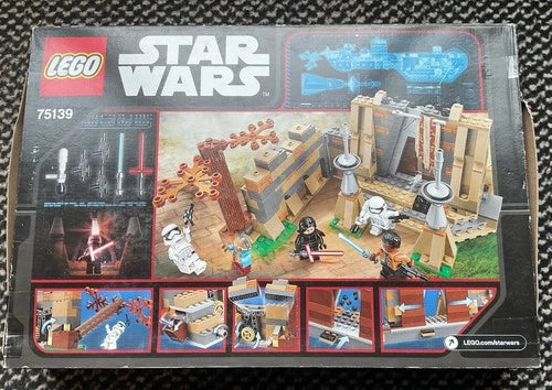 LEGO BOX SET STAR WARS SHIP 75139 BATTLE ON TAKODANA KYLO REN MAZ FINN