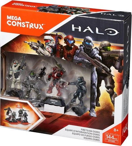 Mega Construx Halo Fireteam Osiris 144 pcs Interchangeable Armor DYH88