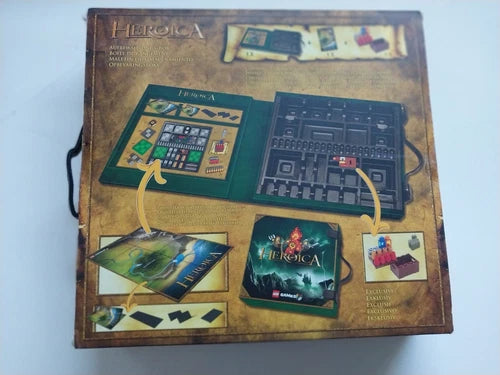 Limited Edition Lego Case Heroica New in Open Box with 17 Exclusive Pieces