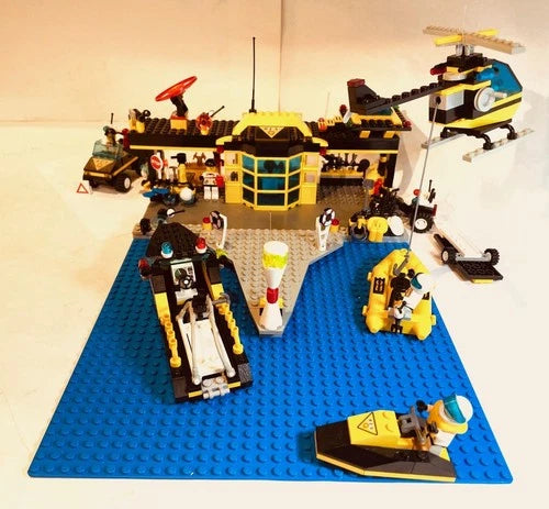 Custom Emergency Rescue Center Building Kit Fire Station Model Free Ship US