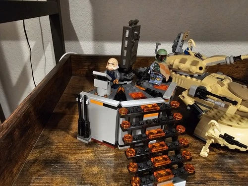 MEOW Star Wars Lot AAT Vader Boba 75137 75080 75183 Mostly Complete With Figs
