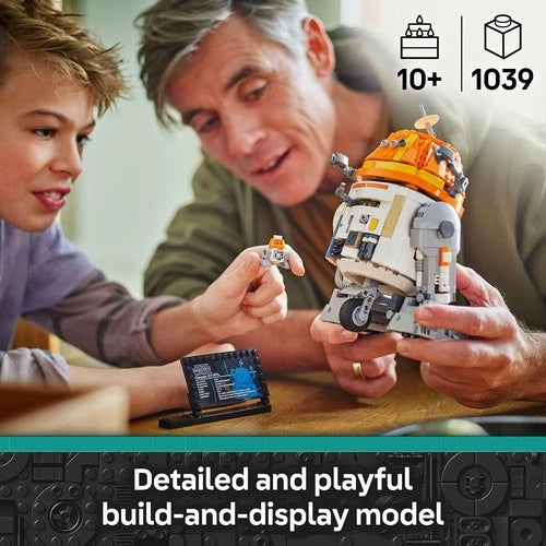 LEGO Star Wars: Ahsoka Chopper (C1-10P) Astromech Droid Set - Building Toy for K