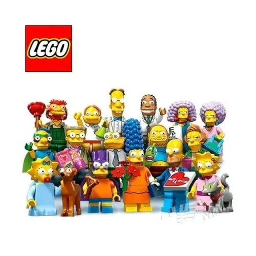 MEOW 71009 Simpsons Minifigures Series 2 / Complete Set of 16 / 100% Authentic