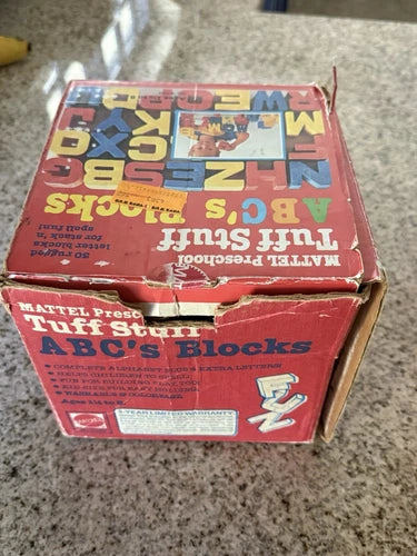 Mattel Preschool Tuff Stuff Wonder Blocks Set