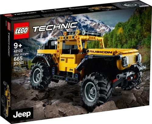 New Lego Technic 42122 Jeep Wrangler 665 Pcs Building Toy