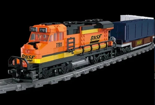 XMORK #025113 - Burlington Train Set - Building Block Set
