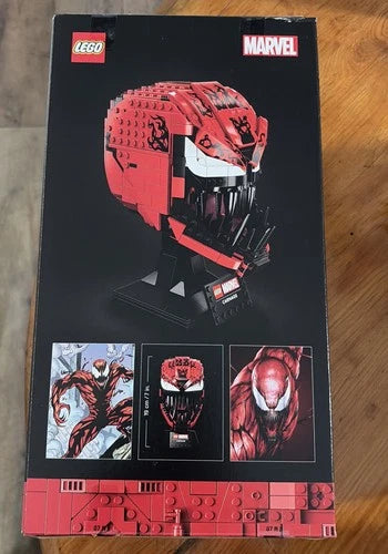 MEOW Marvel Helmet Collection Carnage Helmet Set 76199 546pcs 18+ Plastic