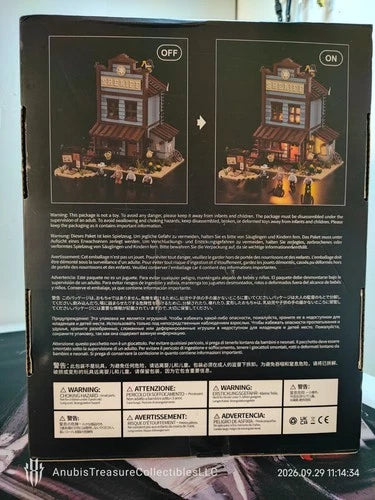 FUNWHOLE (Lumibricks) Sheriff's Office F9026 Old West Theme Building Blocks Set