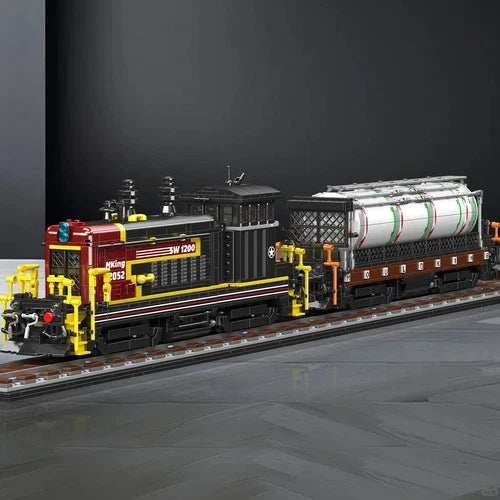 Mould King 12052 Static Diesel Locomotive Train Building Block Toy Display Gift