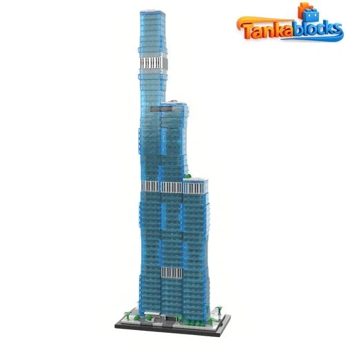 MOC-256851 St. Regis Chicago 1:800 scale building blocks Toys Birthday Gift Set